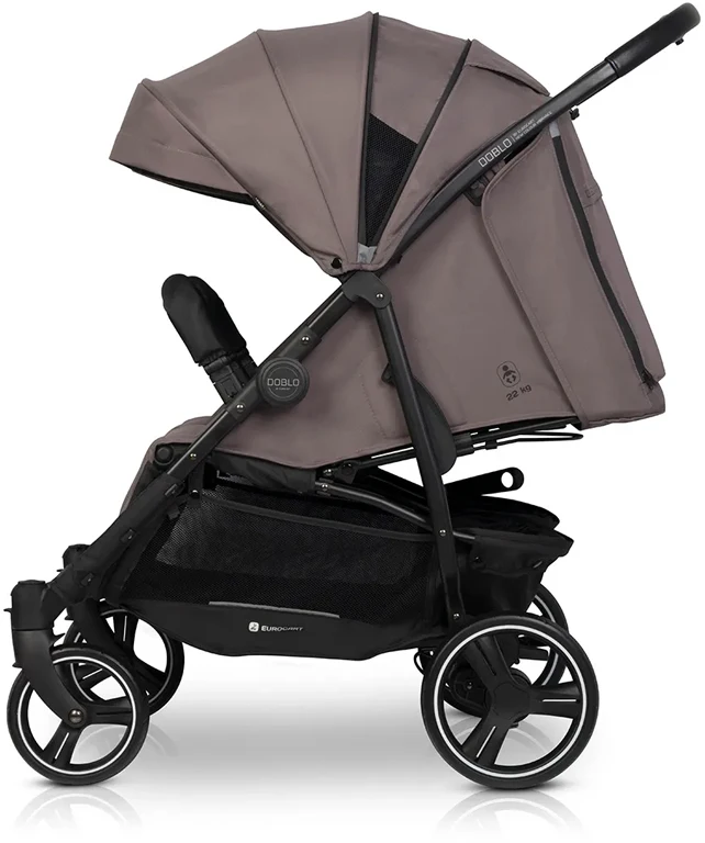 Коляска для двойни Euro-Cart Doblo Taupe